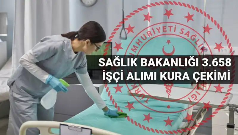 2025 Sağlık Bakanlığı İşçi Alımı Kura Tarihi ve Detaylar