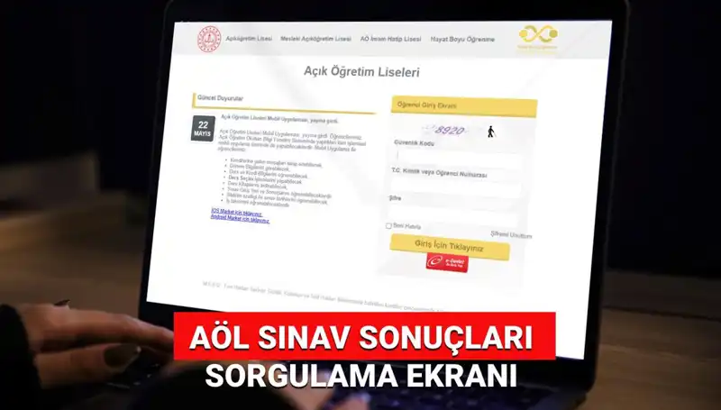 2025 AÖL Sınav Sonuçları: Açık Lise Öğrencilerini Bekleyen Büyük Haber!