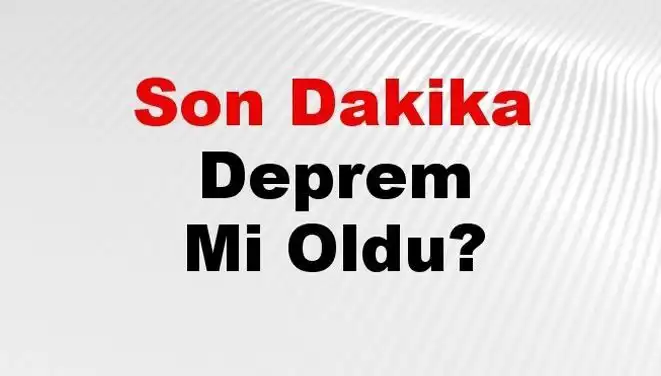 Hatay'da Son Dakika Deprem Gelişmeleri: Merkez Üssü Neresi?