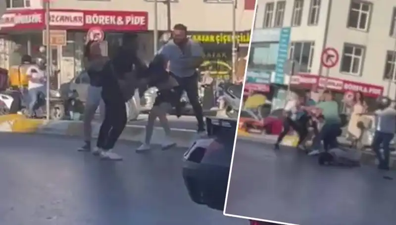 Esenyurt'ta Motosikletli Kadınlara Yönelik Şok Edici Saldırı