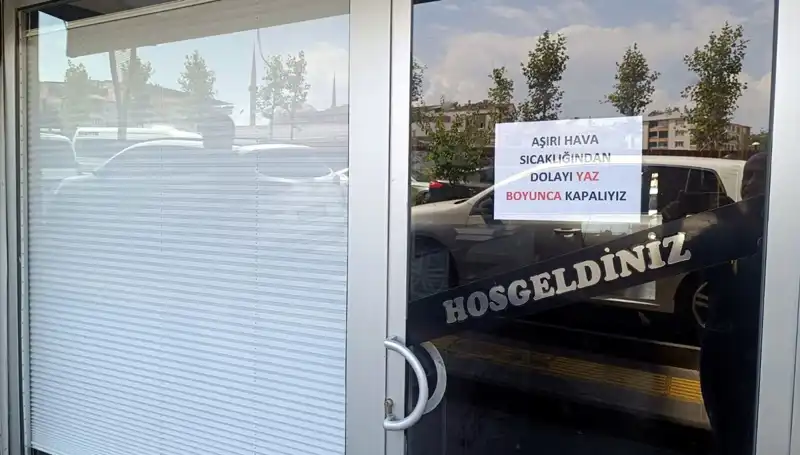 Afrika Sıcakları, Türkiye'de Esnafa Yaz Boyu Vurdu!