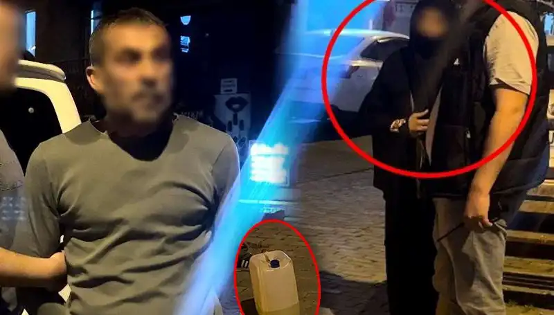 Bursa'da Sokak Ortasında Kadını Yakmaya Çalıştı: Dehşet Anları