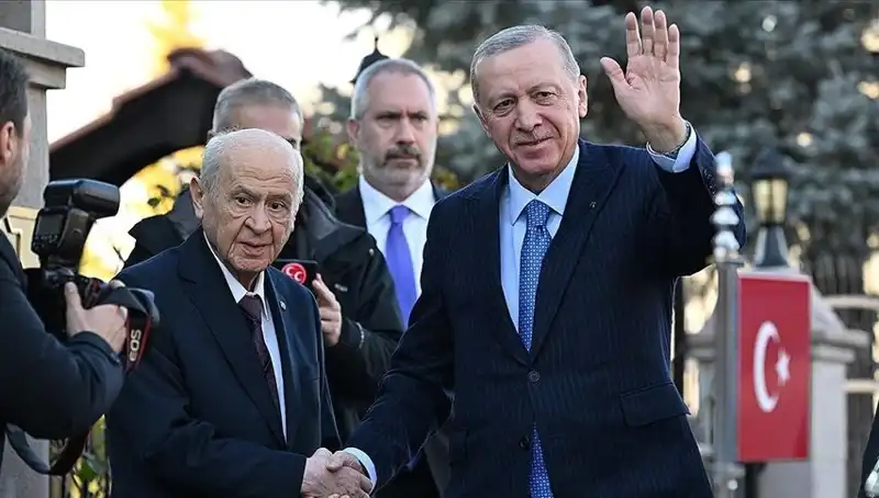 Erdoğan ve Bahçeli'nin Buluşması: Siyasi Gelişmelerin Nabzı Tutuluyor