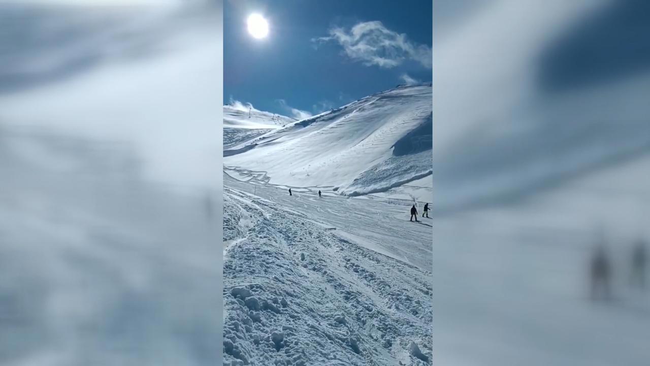 Palandöken'de Kar Kayakçıları Tehdit Ediyor