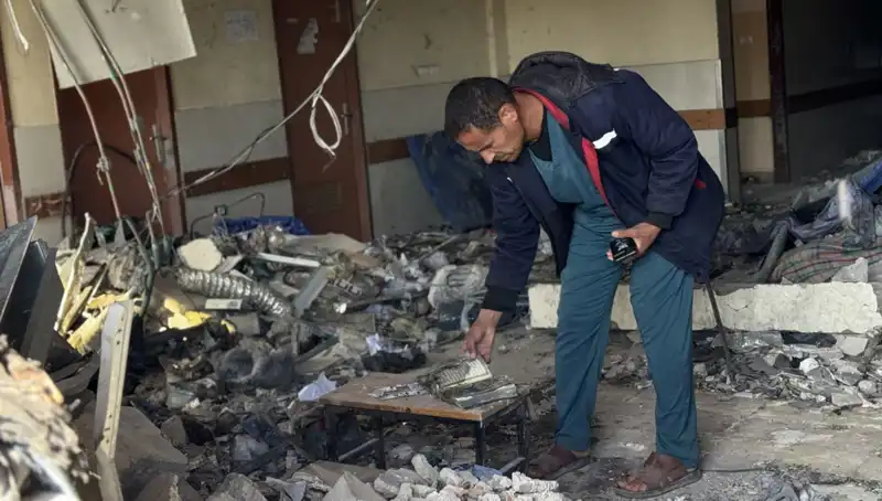 İsrail Ordusu, Nasır Hastanesi’ne Saldırdı: 5 Kişi Hayatını Kaybetti