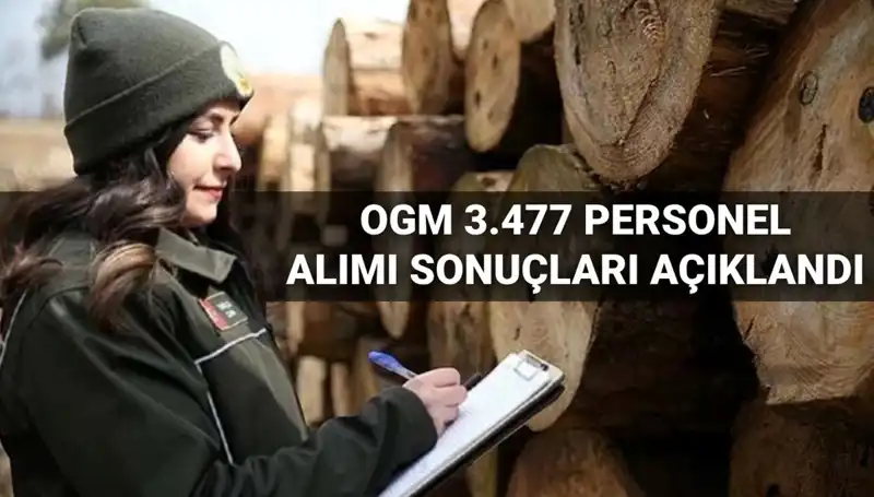 OGM 2025 Personel Alım Sonuçları Açıklandı: Şoför ve Temizlik Personeli Detayları