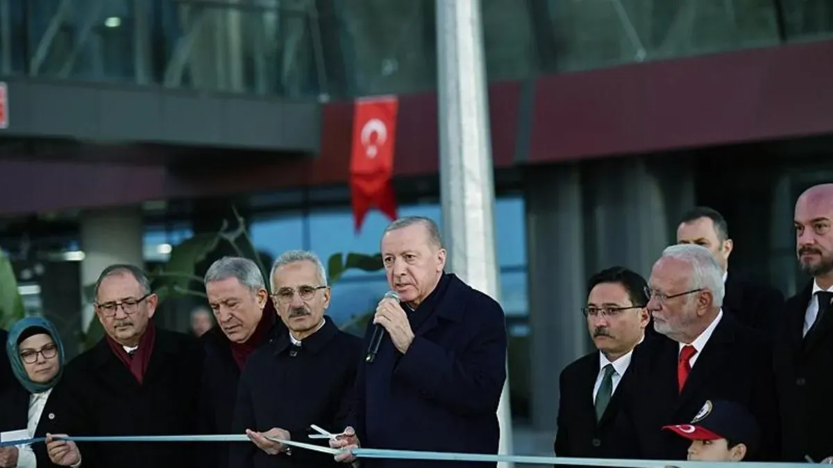 Başkan Erdoğan Kayseri Havalimanı’nı Açtı: Kapasite 6 Milyona Çıktı!
