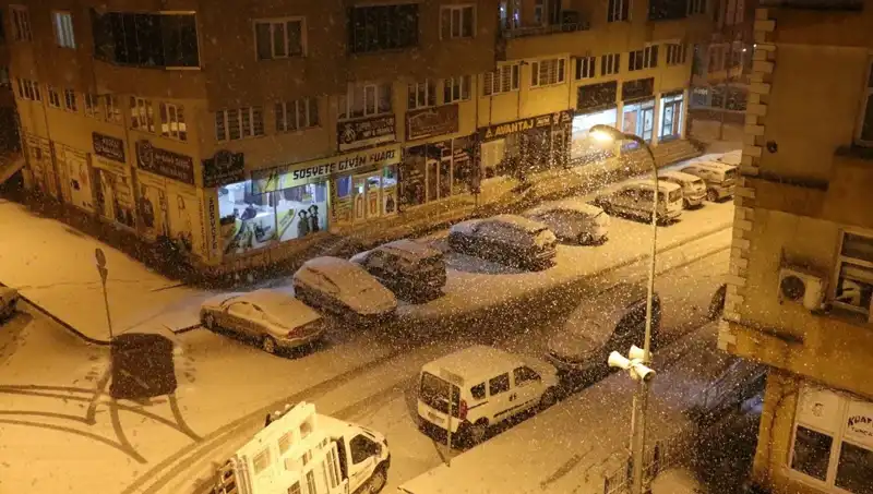 Bir Günde İki Mevsim Yaşayan Şehir: Gece Kar, Sabah Bahar